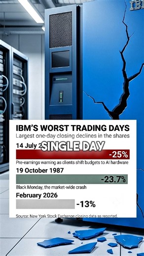 IBM Crashed 25% in One Day — Here's What Actually Happened | PBD