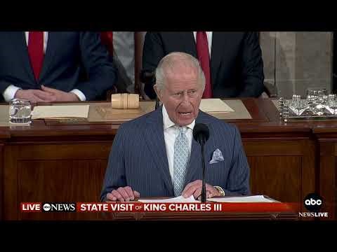 King Charles III urges global support for Ukraine in address to Congress