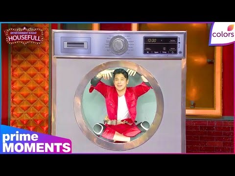 Entertainment Ki Raat Housefull | Highlights Ep. 3 | Contestant Spins Inside Washing Machine Game.