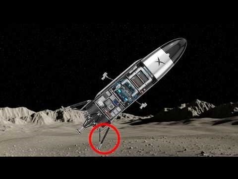 Starship Moon Landing Shock What If SpaceX Ditches Landing Legs