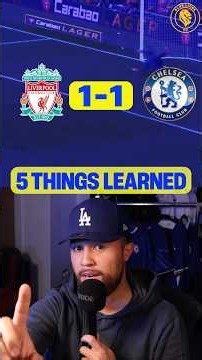 5 THINGS From Liverpool 1-1 Chelsea (6-5 pens) #chelsea #liverpool #carabaocup