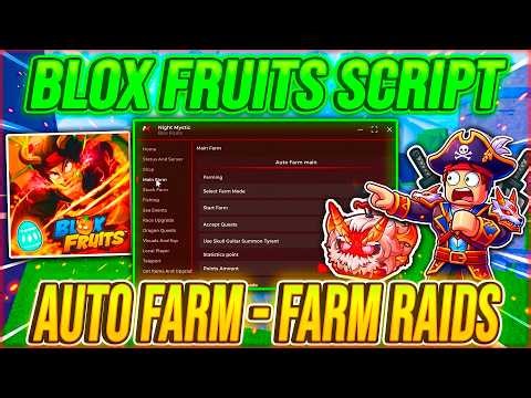 🔥 SCRIPT PARA BLOX FRUITS NO KEY | UPDATE, AUTO FARM, AUTO RAID + ROBLOX DELTA EXECUTOR