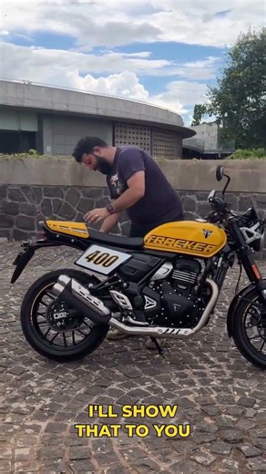 Triumph Tracker 400 - Provides a Rear Seat Cowl