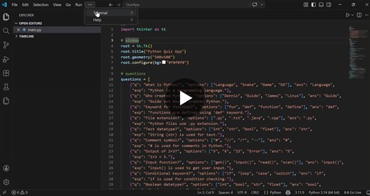 #python #tkinter #gui #github #pythonproject #softwaredevelopment #coding #studentproject | Radhiga Veerakumar