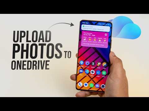 How to Upload Photos to Onedrive from Android (tutorial)