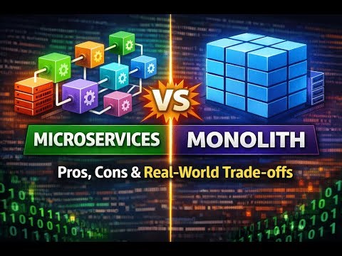 Microservices vs Monolith: Pros, Cons & Real‑World Trade‑offs