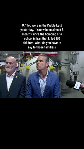 Response to families after Iran school bombing — official comment