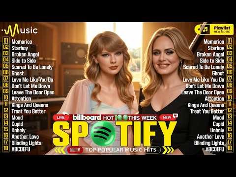 Spotify Top Pop Hits 🌻🎧 Taylor Swift, Ed Sheeran, Rihanna 🔥 Top Hits Playlist – Trending Billboard