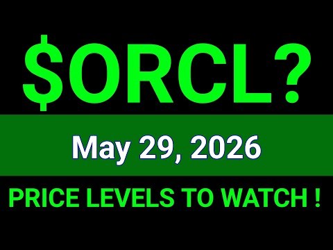 ORCL Stock (Oracle Corporation) ORCL Stock Technical Analysis | May 29, 2026
