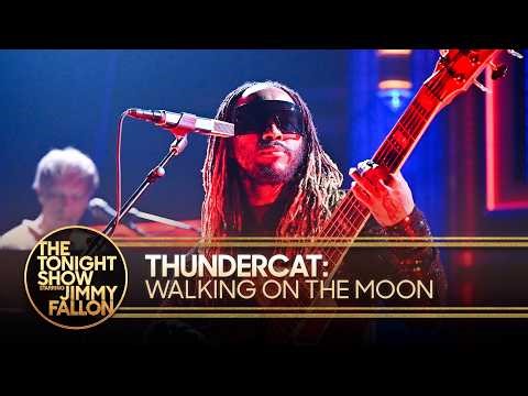 Thundercat: Walking on the Moon | The Tonight Show Starring Jimmy Fallon