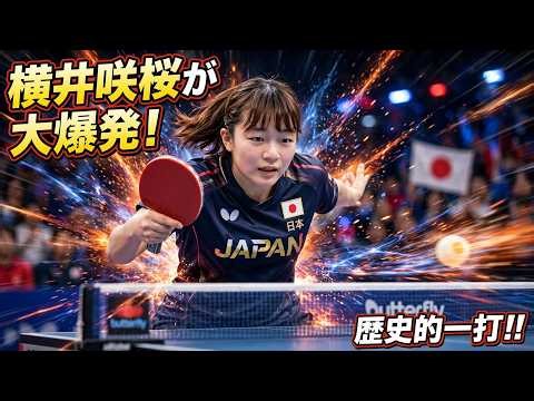 【卓球Tリーグ最新】日本ペイントマレッツがホーム2連勝で3位浮上！横井咲桜が単複4勝の大活躍、チームを勝利に導いた圧巻のプレーに注目！