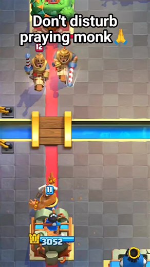 Monk Aura in Clash Royale