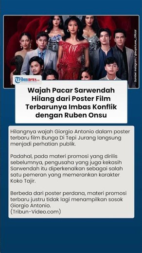 Pacar Sarwendah Kena Imbas Konflik dengan Ruben Onsu, Wajah Giorgio Antonio Hilang dari Film