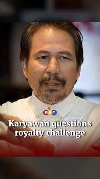 Why challenge royalty payment guidelines, Karyawan asks M Nasir, Sheila Majid