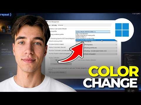 How To Fix Colors Changing While Gaming On Windows 11 | Tutorial 2026