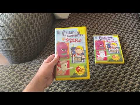 HiT Entertainment Children’s Favourites: Spring Into Fun! VHS/DVD Comparison