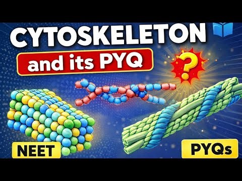 Cytoskeleton | NCERT Class 11 | NEET PYQs with Years 🔥