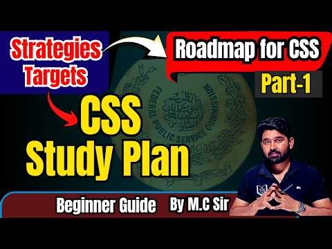 CSS Study Plan 2027 | How to Start CSS Preparation | Complete Roadmap for CSS Exam | Part 1