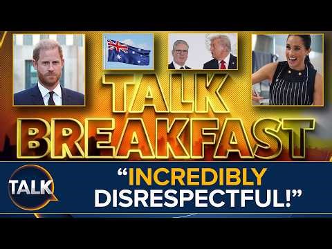 “It’s NOT A Royal Tour!” Meghan And Harry BLASTED | Ian's Talk Breakfast Biggest Moments Of The Week