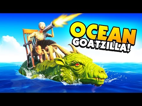 Evolving GOATZILLA Into A SEA MONSTER With Insane GEARS!