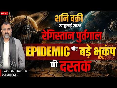 Saturn Retrograde July 2026: Astrological Predictions on Portugal, Earthquakes & Epidemic