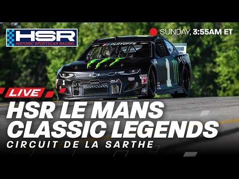 2026 Historic Sportscar Racing NASCAR Classic at Le Mans | HSR | Circuit de la Sarthe | Le Mans, FR