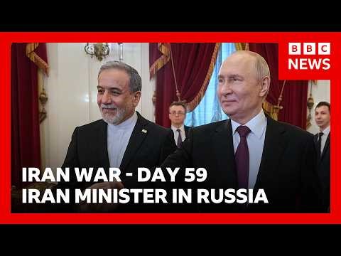 Iran's foreign minister meets Putin in Russia as Israel continues strikes in Lebanon | BBC News