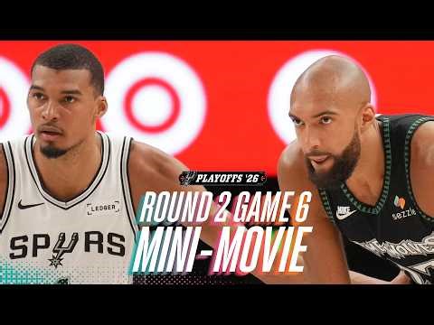 Playoffs Round 2 Game 6 Mini-Movie - SPURS PUNCH THEIR TICKET TO WESTERN CONFERENCE FINALS!