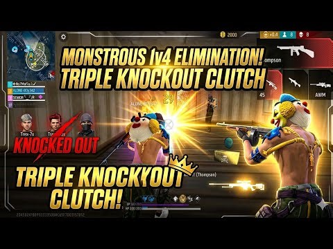 🔥 1 vs 4 Clutch 😱 | 10+ Kills Gameplay | Full Pro Skills 🔥 free fire Max 