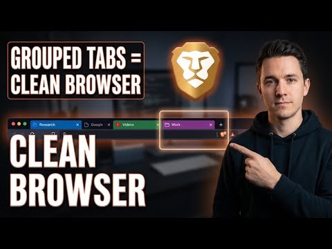 Group Tabs in Brave Browser | Organize Your Browser Like a Pro