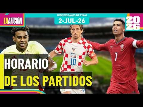 Horarios y dónde ver los partidos del Mundial de hoy 2 de julio 2026