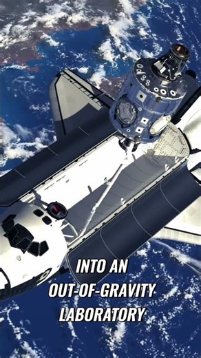 Space Shuttle's Secret: Launching Hubble & Building ISS! #shorts