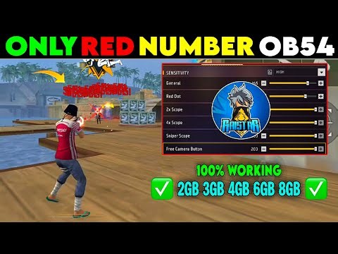Free Fire Headshot Setting After Ob54 Update 2026⚡Best Sensitivity Settings ⚙️| Sensitivity Setting