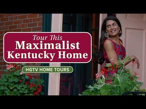 Inside a Designer's Very Happy, Very Maximalist Home! | HGTV Home Tours