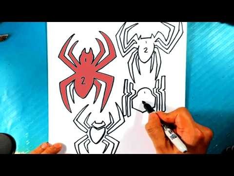 Draw YOUR Own SPIDER-MAN Logo