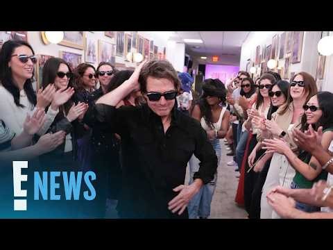 Tom Cruise DANCES in the Jennifer Hudson Show Spirit Tunnel | E! News