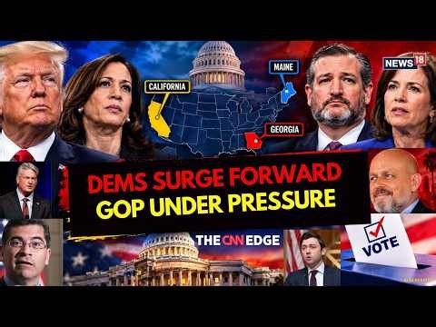 US Midterm Elections 2026: Cook Report Shifts 3 Senate Races | Trump Campaigns For GOP | Live