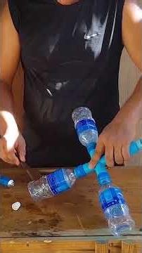 Amazing to make water sprinkler for garden #shorts