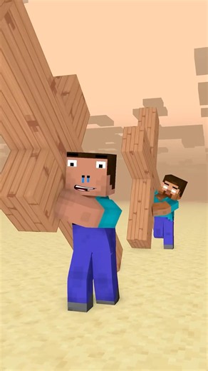 Can You Help Herobrine Become a Good Friend? ❤️ #shorts