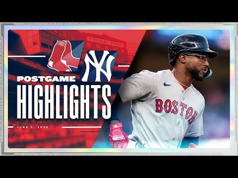 RED SOX HIGHLIGHTS: Red Sox vs. Yankees - Andruw Monasterio Blasts 2nd Home Run of the Season