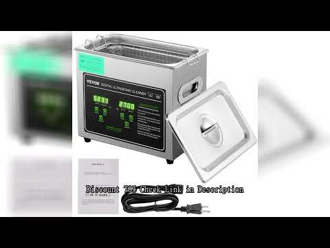 SucceBuy 2L 3L 6L 10L 22L 30L Ultrasonic Cleaner Stainless Steel Portable Cleaning Washing Machine U