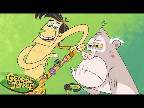 George is Draining Ape! 🐵 👴 | George of the Jungle | 2 Hours of Full Episodes | Cartoons For Kids