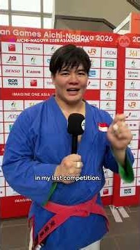 Singapore's first kurash athlete at the Asian Games 2026