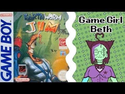 Playing Every Gameboy Game : EarthWorm Jim