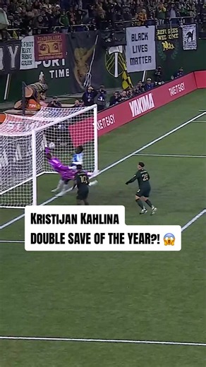 Kristijan Kahlina with an INSANE double save! #mls #save #wow #crazy #goalkeeper