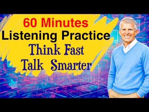 Think Faster in English | Speaking Practice Podcast for Real Conversation & Fluency | A2-B1 Learners