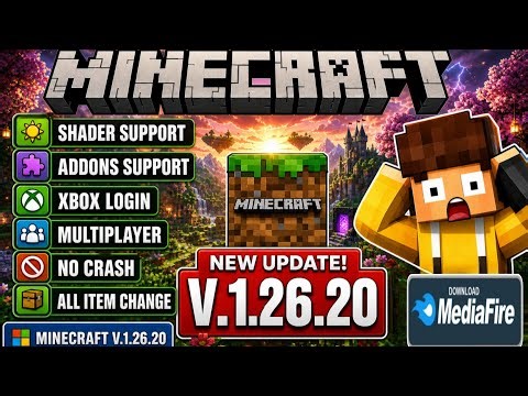 Minecraft new version 1.26.20 | Released v1.26.20| Latest update🔥