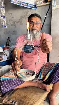 Create Eco-Friendly Lamps from Old Bulbs. Step By Step Full Process