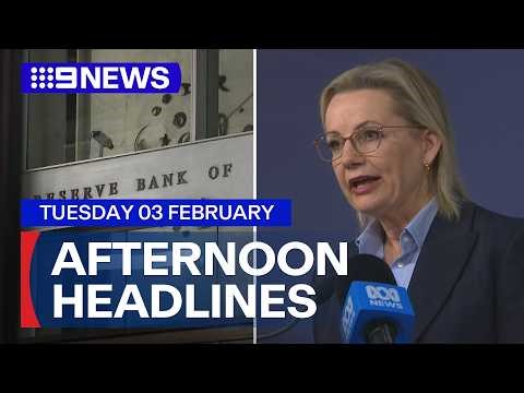 RBA interest rate hike; Opposition puts pressure on government | 9 News Australia