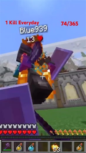 Day 74 / 365 – 1 Kill Every Day | Minecraft PvP